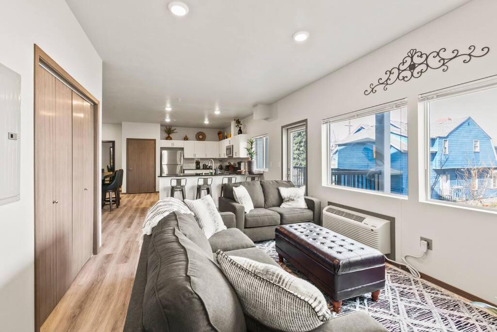 Spacious New 2 Bed 2 Bath Apt By Downtown Spokane Eksteriør billede